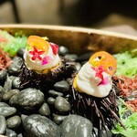 sincere - 雲丹とトマトの前菜