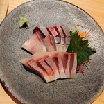 うみからそらへ - カボスブリの刺身