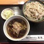 元祖 熊谷うどん 福福 - 肉汁うどん（中盛　500g）1,010円税込