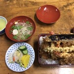 Yatsudeya - 天重箱 1550円   大盛り ＋100円