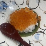 京都 鮨 もと樹 - いくら小丼