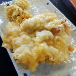 本格手打うどん はゆか - とり天