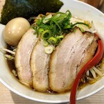 拉麺大公 - 特製焦がし醤油ラーメン(大盛り)