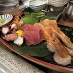 大海の食卓 - 刺身盛り