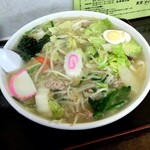 春野屋食堂 - 春野屋特製うどん塩味・大盛