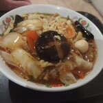 餃子の王将 - 五目あんかけラーメン