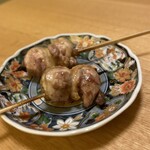 焼鳥と水炊き 櫛田 - 串焼き　モモ