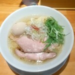 麺家 たけ田 - 味玉塩らーめん