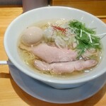 麺家 たけ田 - 味玉塩らーめん