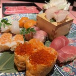 牛肉寿司 海鮮 串天ぷら酒場 レレレ - 