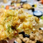ピザ テンフォー - 本ズワイと海老の海鮮ピザアップ