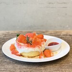 Strawberry tiramisu Pancakes