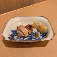 日本酒と和食 花びし - 清流美どりのもも焼き