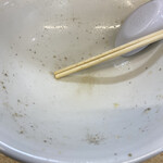 麺屋 ようすけ - あまりの美味しさに完食です。血圧が心配です。