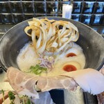 鶏soba 座銀 - 鶏soba(別アングル)♪