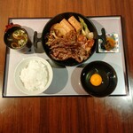 Kurogewagyuusukiyakigyuuhiro - すき焼きランチ sukiyaki lunch　￥2,750