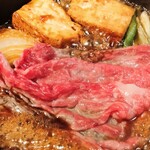 Kurogewagyuusukiyakigyuuhiro - すき焼きセット　sukiyaki set  ￥4,400