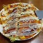 いっちゃん家 - 肉玉そばダブル (税込)850円 →自らマヨネーズをトッピング！ (2023.12.24)