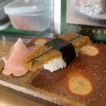 Uokinzu shisu zuki - 子持ち昆布。コリコリ、プチプチと美味しい。