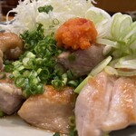 味のまる藤 - 鶏ポン酢