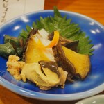 寿司 割烹 から津 - 蒸しアワビ