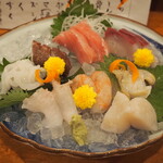 寿司 割烹 から津 - お造り盛り合わせ