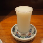 寿司 割烹 から津 - 菊姫 にごり酒