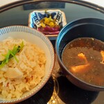 東京住友クラブ - 金目鯛の炊き込み御飯旨い