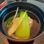 東京住友クラブ - 吸物は太刀魚と海老真丈が絶品