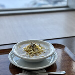 ポモドーロ - あさりペペロン煮干スープパスタ