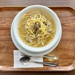 ポモドーロ - あさりペペロン煮干スープパスタ