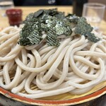 青葉 直利庵 - 太い蕎麦