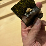 北の華 はやし - 鯖の棒寿司軽く炙って　