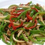 香港料理　濱龍 - 青椒肉絲