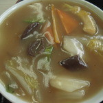 とん亭ラーメン - ミニ中華丼