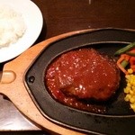 HANBURG&STEAK  紅矢 - ハンバーグステーキと小ライス500円