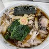 Aoshima Shokudou - 青島チャーシュー麺大盛、茹ほうれん草50円追加