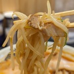 食堂 はせ川 - おいしい中太麺