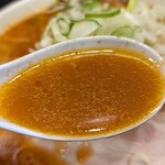 食堂 はせ川 - コク旨の辛みそスープ