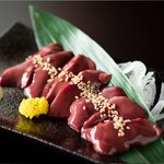 Nagoya Cochin liver sashimi