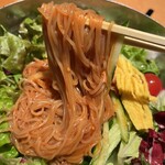 Matsuya - ビビンメン　麺アップ