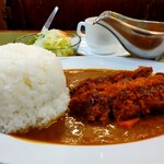 Naiagara - カツカレー 990円、大森券(ライス＆ルウ大盛) 200円、コールスロー単品 200円、溶き卵のカレースープ単品 200円、セット券(コールスロー＆スープ) 350円