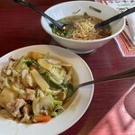 竹香居 - ラーメンセット　880円税込