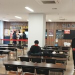 東大阪市花園ラグビー場 食堂 - 食堂内