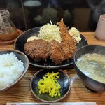 弁けい - ■ミックスＡ定食¥1,250