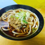 六文そば - ごぼう天うどん¥280