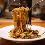 グシテ - ヒグマのミートソースとセリのタヤリン