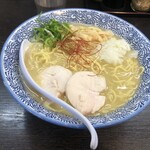 濃厚鶏白湯らーめん 麺匠なべすけ - 濃厚鶏白湯ラーメン　大盛り