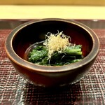 青空 - 先ずは菊名のお浸し