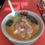 ラーメン山岡家 - 特製ネギ味噌チャーシュー麺